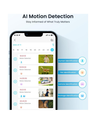 Cámara Solar Inalámbrica ieGeek S1 5MP para Exteriores