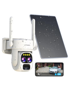 Cámara de Seguridad Inalámbrica LETSCEE HMC1 Solar 2K HD