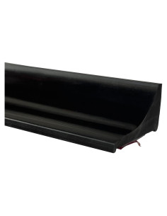 Umbral de Ducha KAYLEINSTER 3.05m Silicona Negro Impermeable