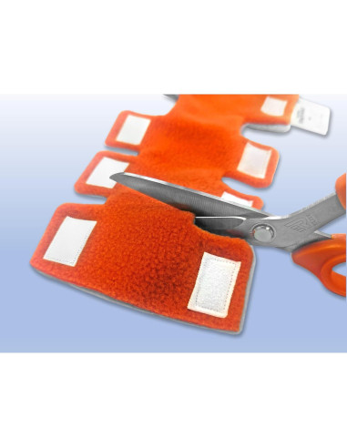 Cubierta CPAP Cracking Sleep Reversible Naranja Azul 18x14cm