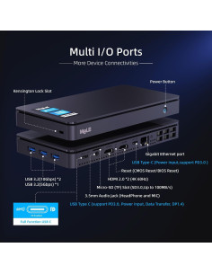 Mini PC MeLE Overclock 3C Celeron N5095 8GB RAM 256GB SSD 2