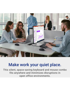 Combo Teclado y Ratón Silencioso Dell KM555 - Accesos Rápidos 2