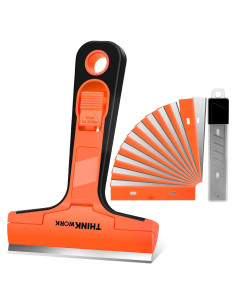 Raspador de Cuchillas THINKWORK 10 Metal + 10 Plástico 4"