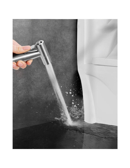 Kit de Rocío para Bidet RDZM Acero Inoxidable 198 cm Kit de Rocío para Bidet RDZM Acero Inoxidable 198 cm