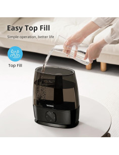 Humidificador Ultrasónico Tasigok 6L Niebla Fría y Caliente 2
