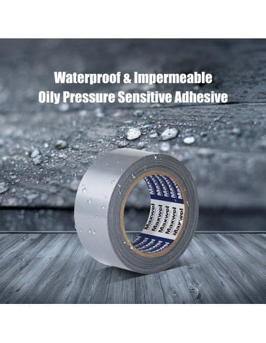 Cinta Adhesiva Resistente al Agua Maxwel 4.78 cm x 32 m