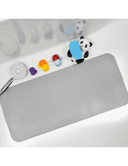 Alfombra de baño antideslizante ShineCozy 89x40 cm dibujos animados