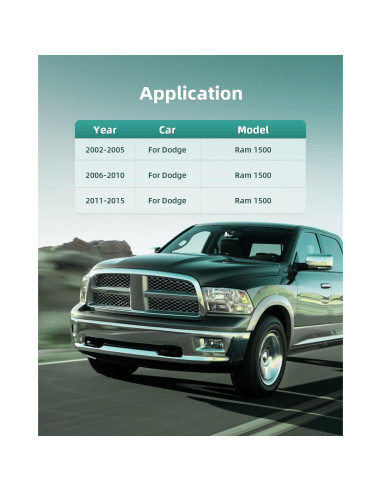 Kit de Herramientas Neumático SCITOO para Ram 1500 2002-2015