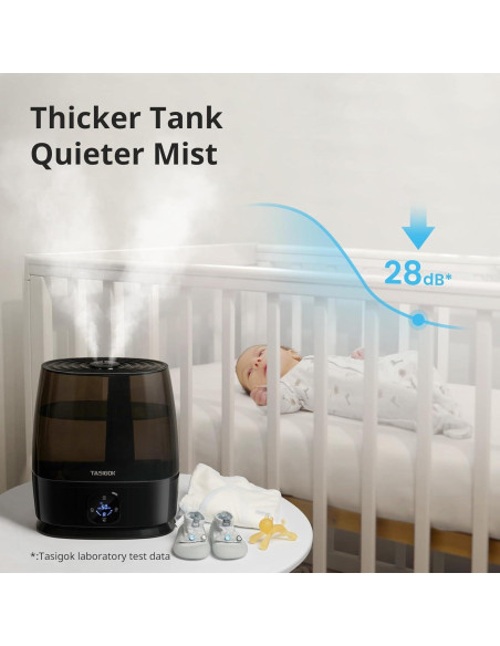 Humidificador Ultrasónico Tasigok 6L Niebla Fría y Caliente