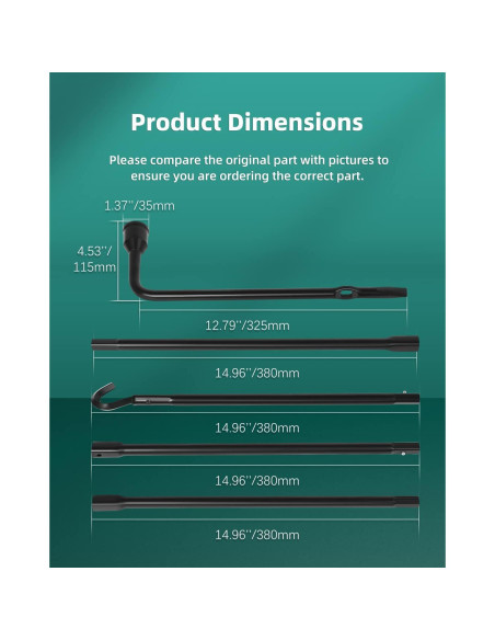 Kit de Herramientas Neumático SCITOO para Ram 1500 2002-2015