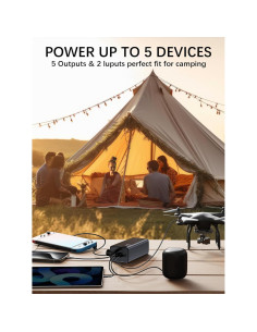 Cargador Portátil 70000mAh LOHAO Carga Rápida 30W USB-C 2