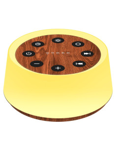 Máquina de Sonido ColorsNoise T-Madera con 30 Sonidos y Luz