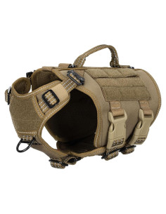 Arnés Táctico Reflectante ICEFANG GN3 para Perros Pequeños