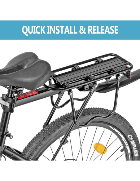 Portabicicletas Trasero YONTUO BCR05V301 52kg Ajustable