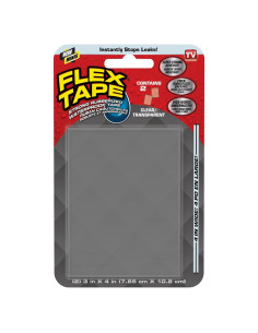 Cinta Impermeable Flex Tape Mini 7.62x10.16cm Transparente
