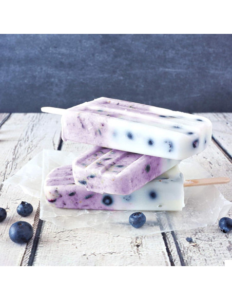 Moldes de Silicona para Paletas Ozera 10 Cavidades + 50 Palitos