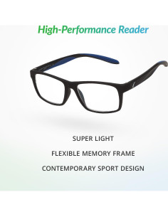 Gafas de lectura Sportex AR4163 +2.50 Verde para hombres 2