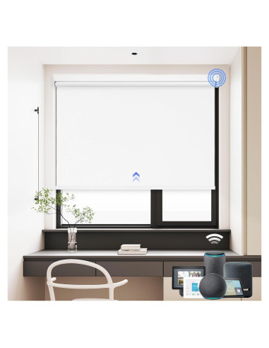 Persianas Roller Blackout Todoen 86.36x182.88cm Control Remoto