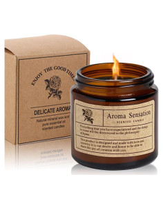 Vela Aromática de Lavanda Teebacco 85 g - Soja No Tóxica