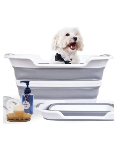 Bañera Plegable para Perros CYGNE con Drenaje 60x40cm