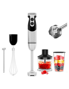 Batidora de Mano Eléctrica MEGAWISE 12 Velocidades 5 en 1