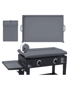 Cubierta de silicona para plancha Blackstone 22" gris