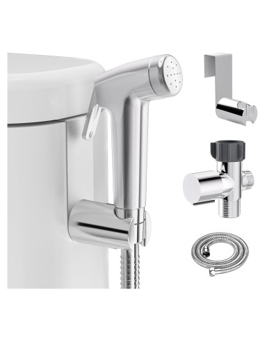 Rociador de Bidet de Mano Shineforu - Acero Inoxidable, Ajustable