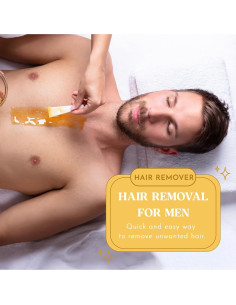 Cera de Azúcar Orgánica MOOM 340g para Eliminación de Vello Masculino 2