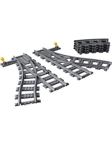 LEGO City Pistas de Cambio 60238 8 Piezas para Niños