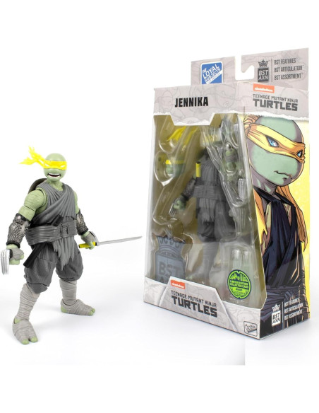 Figura de Acción Jennika TMNT 12.7 cm con Accesorios
