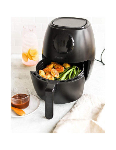 Freidora de Aire Chefman Pequeña 3.6 Qt Digital Antiadherente