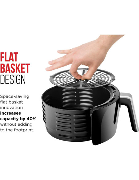 Freidora de Aire Chefman Pequeña 3.6 Qt Digital Antiadherente