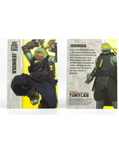 Figura de Acción Jennika TMNT 12.7 cm con Accesorios