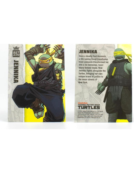 Figura de Acción Jennika TMNT 12.7 cm con Accesorios