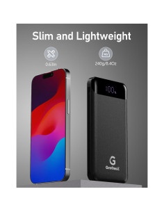 Cargador Portátil GrnOas.E 10000mAh 22.5W Carga Rápida con Cables 2