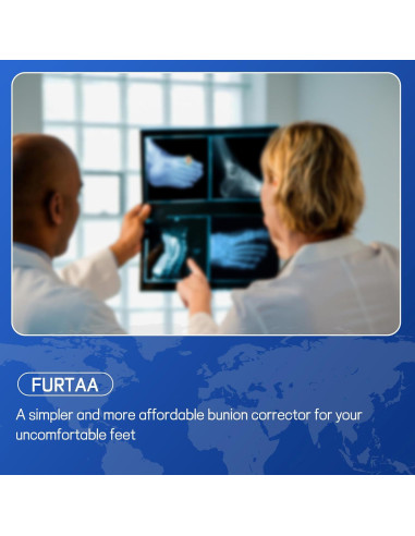 Corrector de Juanetes FURTAA - Soporte para Hallux Valgus