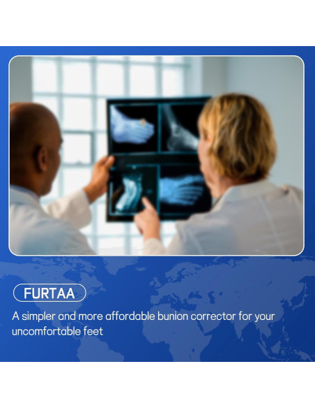 Corrector de Juanetes FURTAA - Soporte para Hallux Valgus