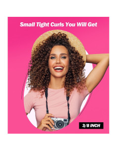 Rizador de Cabello FARERY 9mm Cerámica con Aceite de Argán 2