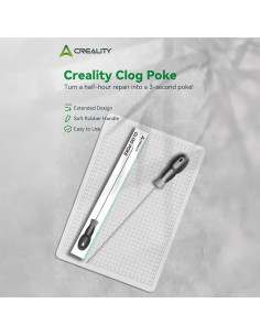 Kit de Limpieza de Boquillas Creality Clog Poke 210mm 2