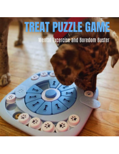 Rompecabezas Interactivo para Perros DUDULOVY Nivel 2 30x30cm 2