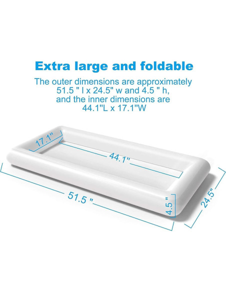 Barra de Servicio Inflable Jasonwell 131x62 cm Fiesta Tropical