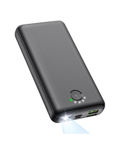 Cargador Portátil JIGA 30000mAh USB C 22.5W Carga Rápida