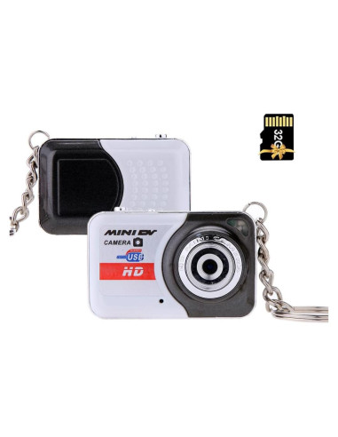 Cámara Digital Andoer X6 Compacta 1.3 MP Gris con 32 GB