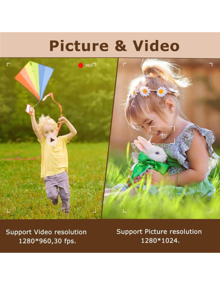 Cámara Digital Andoer X6 Compacta 1.3 MP Gris con 32 GB