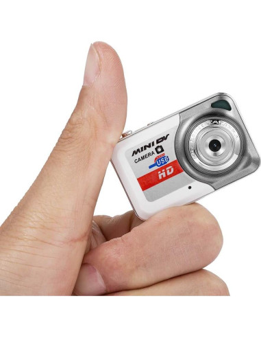 Cámara Digital Andoer X6 Compacta 1.3 MP Gris con 32 GB