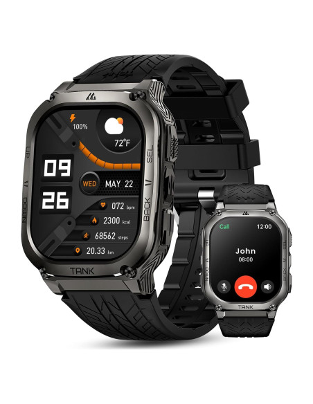 Reloj Inteligente KOSPET Tank M3 Militar 50m Resistente Reloj Inteligente KOSPET Tank M3 Militar 50m Resistente