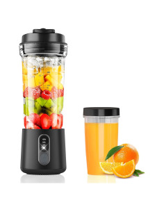 Batidora Portátil Foyucool 300W 2 Tazas 500ml y 300ml USB-C