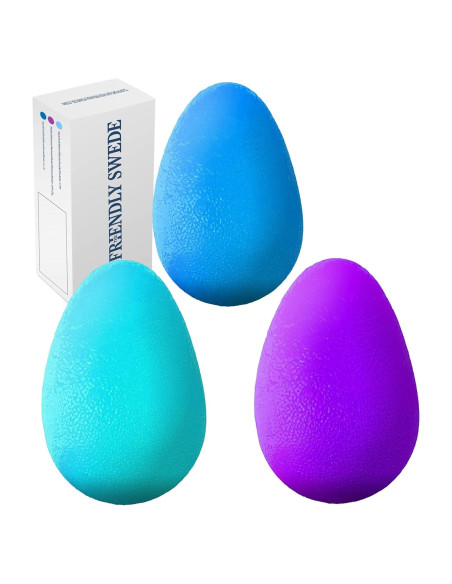 Pelotas Antiestrés The Friendly Swede - 3 Niveles de Resistencia