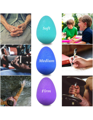 Pelotas Antiestrés The Friendly Swede - 3 Niveles de Resistencia