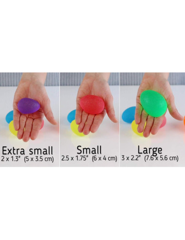 Pelotas Antiestrés The Friendly Swede - 3 Niveles de Resistencia